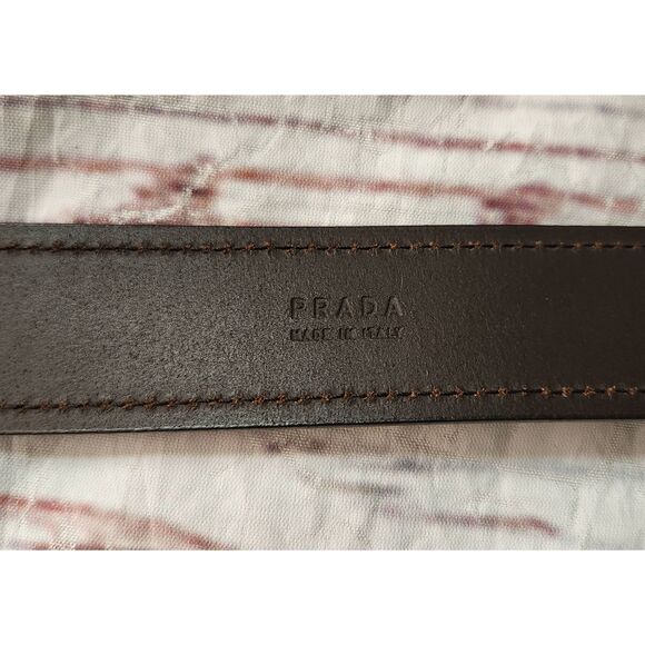 Prada Fish Buckle Belt Size 32 - Picture 5 of 7